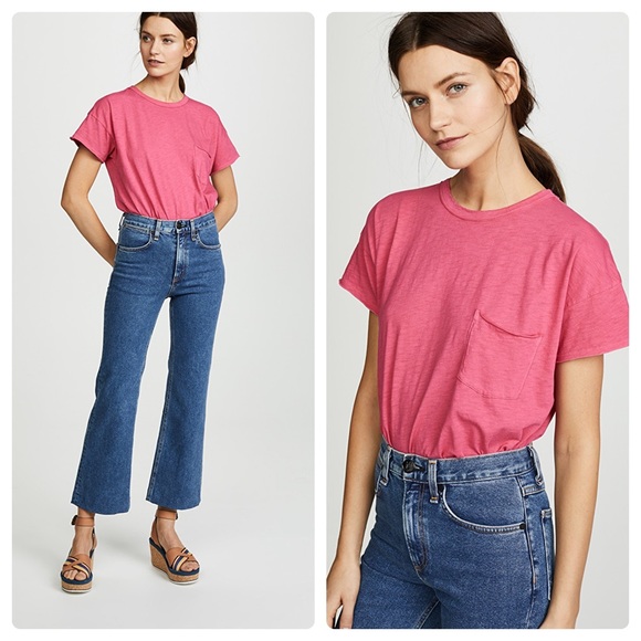 rag and bone vintage crew with pocket